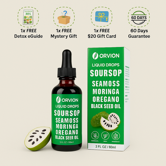 100% Organic 10-in-1 Soursop Extract Drops